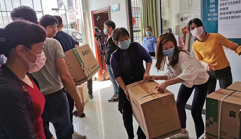 >為一線人員筑起一道生命防線！